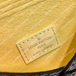 LV Kirigami Necklace Wallet Monogram LV Pop Motif Bleu - Image 7