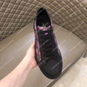 LV Match-up Sneaker Monogram Pop Pink - Image 7