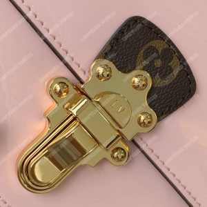 LV Cherrywood BB Smooth Patent Monogram Rose Ballerine - Image 8