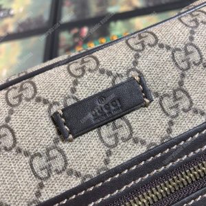 Gucci GG Supreme Canvas Messenger Bag Brown - Image 9