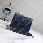 Prada Monochrome Saffiano Leather Bag Dark Blue