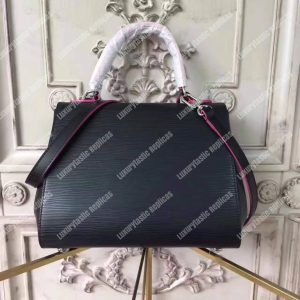 LV Cluny BB Bag Epi Leather Noir Rose - Image 4