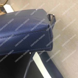 LV Pochette Grigori Cowhide Leather Dark Blue - Image 9