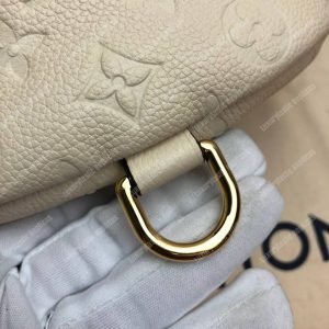 LV Monogram Empreinte Bumbag Creme Beige - Image 6