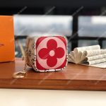 LV Porte Monnaie Cube Summer 2019 Red