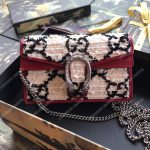 Gucci Dinoysus Super Mini Bag White Tweed