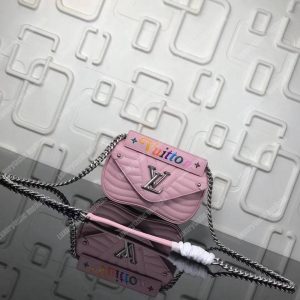 LV New Wave Chain Bag PM Smoothie Pink - Image 6