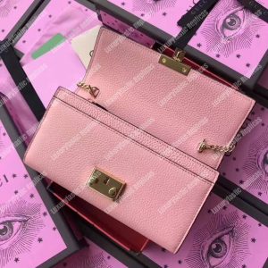 Gucci Padlock Continental Wallet Pink - Image 4