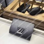 LV Twist Compact Wallet Epi Leather