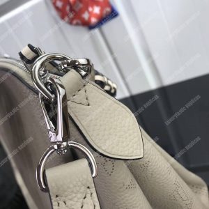 LV Babylone Chain BB Mahina Galet Gray Braided Handle - Image 7