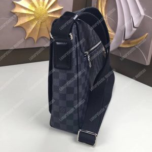LV District MM Messenger Bag Damier Graphite Canvas - Image 5