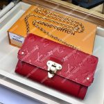 LV Vavin Chain Wallet Scarlet Red