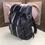 LV Zack Backpack Monogram Eclipse Canvas