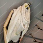 LV Monogram Shine Shawl White