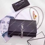 Saint Laurent Kate Chain Wallet With Tassel