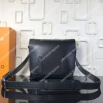 LV Harrington Messenger Bag PM Epi Leather Noir