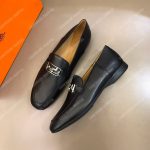 Hermes Tenor Loafer Black Leather
