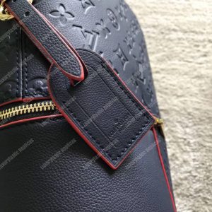 LV Melie Designer Monogram Leather Marine Rouge - Image 6