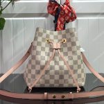 LV Noé BB Damier Azur Canvas Eau de Rose