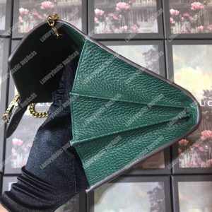 Gucci Calfskin Garden Dionysus Chain Wallet Green with Bat - Image 7