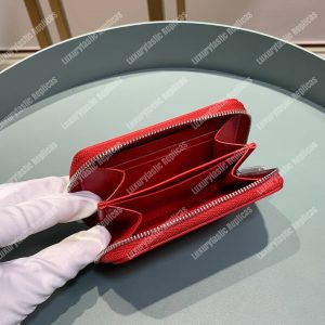 LV Zippy Coin Purse Epi Leather Coquelicot - Image 7