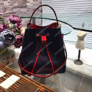 LV NéoNoé Bag Epi Leather Indigo - Image 5