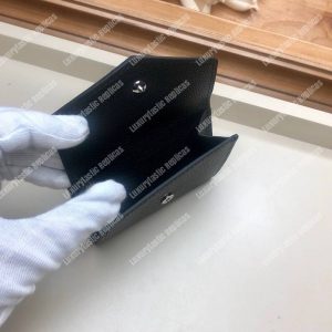 LV Lockmini Wallet Black - Image 8
