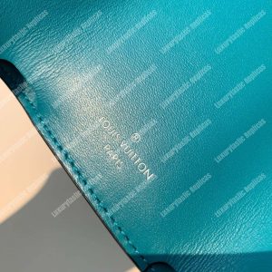 LV Discovery Compact Wallet K45 Taiga Monogram Vert - Image 8