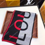 LV Horizon Scarf Rouge Bleu
