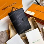 LV Small Ring Agenda Cover Taiga Leather