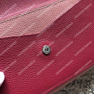 LV MyLockMe Wallet Rose Boudoir Lie de Vin - Image 4