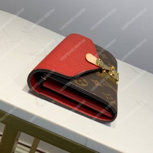 LV Pallas Wallet Monogram Canvas Cerise - Image 5