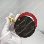 LV Mirror Bag Charm & Key Holder Monogram/Red