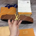 LV Initiales 40MM Reversible Utah Leather Belt Brown