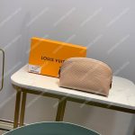 LV Cosmetic Pouch PM Epi Leather Vanilla