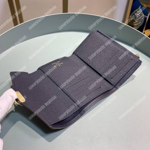 LV Pallas Compact Wallet Monogram Navy Blue - Image 7