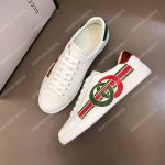 Gucci Ace Sneaker With Interlocking G White