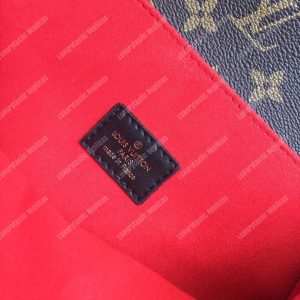 LV Pochette Metis Monogram Coquelicot Red - Image 6