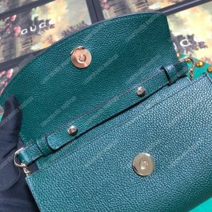 Gucci Zumi Dark Green Smooth Leather Mini Bag - Image 8