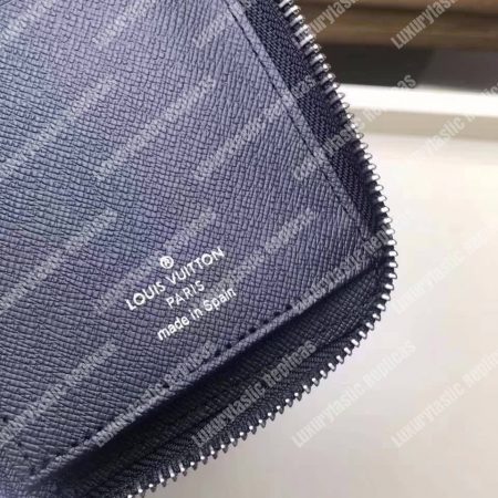 LV League Zippy Long Wallet Vertical Damier Graphite 2017 - Image 3