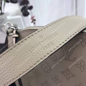 LV Babylone Chain BB Mahina Galet Gray Braided Handle - Image 4