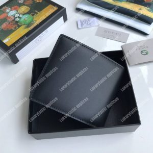 Gucci Leather Wallet with Gucci Logo - Image 5