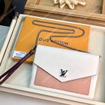 LV Pochette Mylockme Rose Soie Quartz Calla