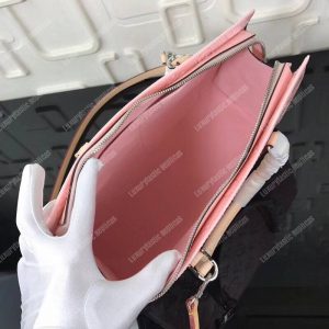 LV Monogram Vernis Neo Triangle Bag Pink - Image 7