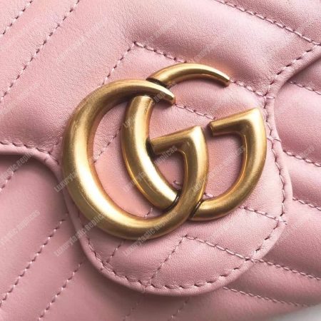 Gucci GG Marmont Matelasse Mini Bag Magnolia - Image 7