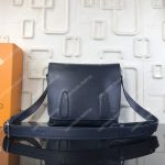 LV Harrington Messenger Bag PM Epi Leather Bleu Marine