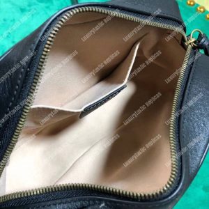 Gucci GG Marmont Small Matelassé Shoulder Bag With Pearls Black - Image 4