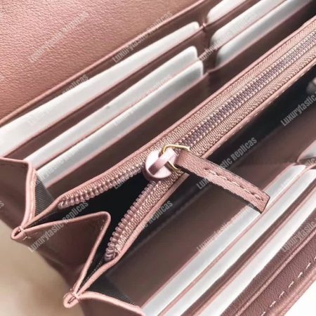Gucci GG Marmont Quilted Continental Wallet Dusty Pink - Image 6