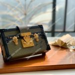 LV Petite Malle Epi Leather Kaki Fango