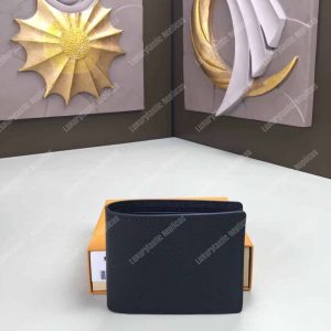 LV Multiple Wallet Taiga Leather Noir - Image 4